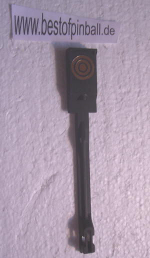 Drop Target Bally schwarz / Gold Bullseye